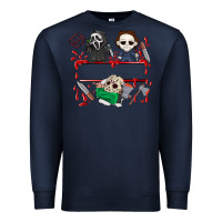 Navy halloween Premium Sweatshirt - CowhideDigitalArt