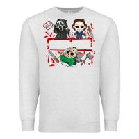 Oatmeal Heather halloween Premium Sweatshirt - CowhideDigitalArt