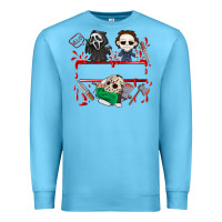 Ocean Blue halloween Premium Sweatshirt - CowhideDigitalArt