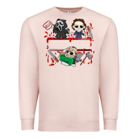 Pale Pink halloween Premium Sweatshirt - CowhideDigitalArt