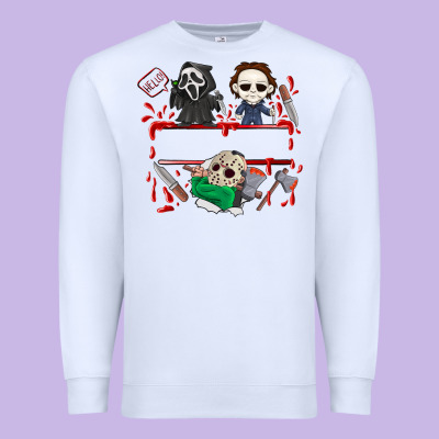 Halloween Premium Sweatshirt Designed By Cowhidedigitalart