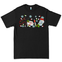 Black christmas nurse Premium Tee - MaliasSmallBusiness
