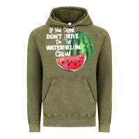 Vintage Olive Watermelon Crawl Vintage Hoodie - Bettercallsaul