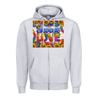 Heather Grey Western Choose Love Tumbler Zipper Hoodie - BundleAndBundleShop