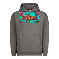 Pigment Tornado dreamer with butterfly and tie dye  licance  plate Urban Hoodie - Artiststas