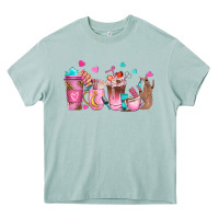 Arona nail tech coffee cups Heavy Core Tee - NancyCooperArtShop