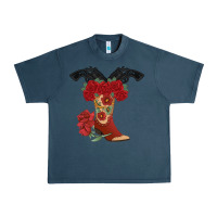 Midnight Navy Cowboy Boots Urban Heavy Tee - Bettercallsaul