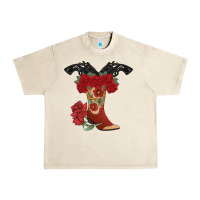 Sandshell Cowboy Boots Urban Heavy Tee - Bettercallsaul