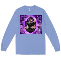 Colony Blue gothic girl night Long Sleeve Tee - TumblerDesignByShophia