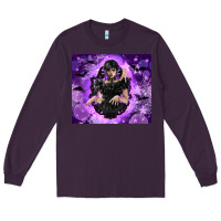 Plum gothic girl night Long Sleeve Tee - TumblerDesignByShophia