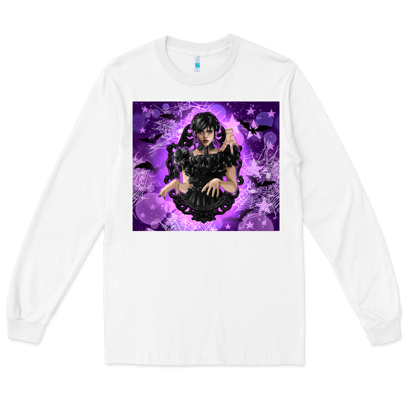 Gothic Girl Night Long Sleeve Tee by TumblerDesignByShophia | Teevron