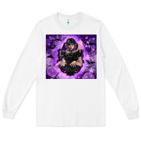 White gothic girl night Long Sleeve Tee - TumblerDesignByShophia