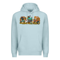 Blue Mist thanksgiving trucks bbs Premium Hoodie - BundleAndBundleShop