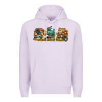 Lilac thanksgiving trucks bbs Premium Hoodie - BundleAndBundleShop