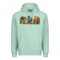 Seafoam thanksgiving trucks bbs Premium Hoodie - BundleAndBundleShop