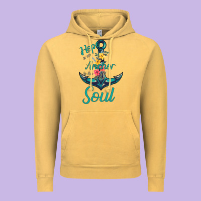 Hope Is The Anchor Vintage Hoodie Designed By Bettercallsaul