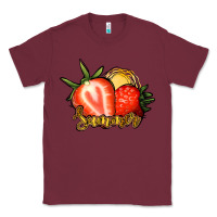 Burgundy Strawberry Summer Classic Tee - Bettercallsaul
