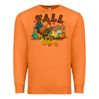 Carrot Fall Vibes Premium Sweatshirt - CowhideDigitalArt
