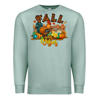 Fall Vibes Premium Sweatshirt | Teevron