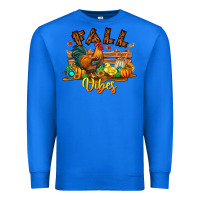 True Royal Fall Vibes Premium Sweatshirt - CowhideDigitalArt