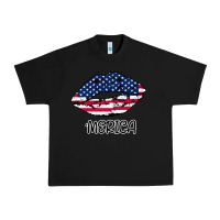 Black American lip Urban Heavy Tee - Bettercallsaul