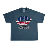Midnight Navy American lip Urban Heavy Tee - Bettercallsaul