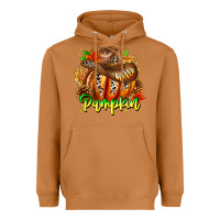 Meerkat Hello Pumpkin Heavyweight Hoodie - CowhideDigitalArt