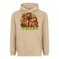 Mushroom Hello Pumpkin Heavyweight Hoodie - CowhideDigitalArt