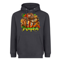 Smoke Hello Pumpkin Heavyweight Hoodie - CowhideDigitalArt