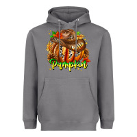 Storm Hello Pumpkin Heavyweight Hoodie - CowhideDigitalArt