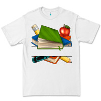 White custom teacher books Premium Tee - NancyCooperArtShop