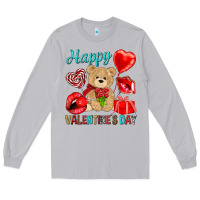 Moon Dust happy valentines day Valentine's Day Long Sleeve Tee - HowdyJamesFarm