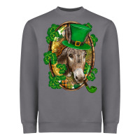 Storm St. Patrick's day Donkey Heavyweight Sweatshirt - CowGirlArtShop