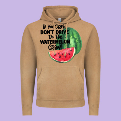 Watermelon Crawl Vintage Hoodie Designed By Bettercallsaul
