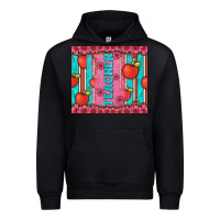 Black teacher with  flower glitter and serape leopard Urban Hoodie - Artiststas
