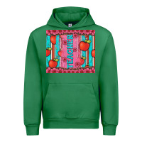 Emerald teacher with  flower glitter and serape leopard Urban Hoodie - Artiststas