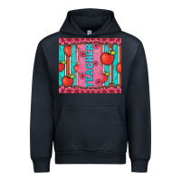 Navy teacher with  flower glitter and serape leopard Urban Hoodie - Artiststas
