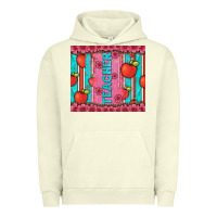 Pigment Pistachio teacher with  flower glitter and serape leopard Urban Hoodie - Artiststas