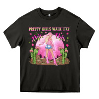 Asphalt pretty girls walk like this this Heavy Core Tee - NancyCooperArtShop