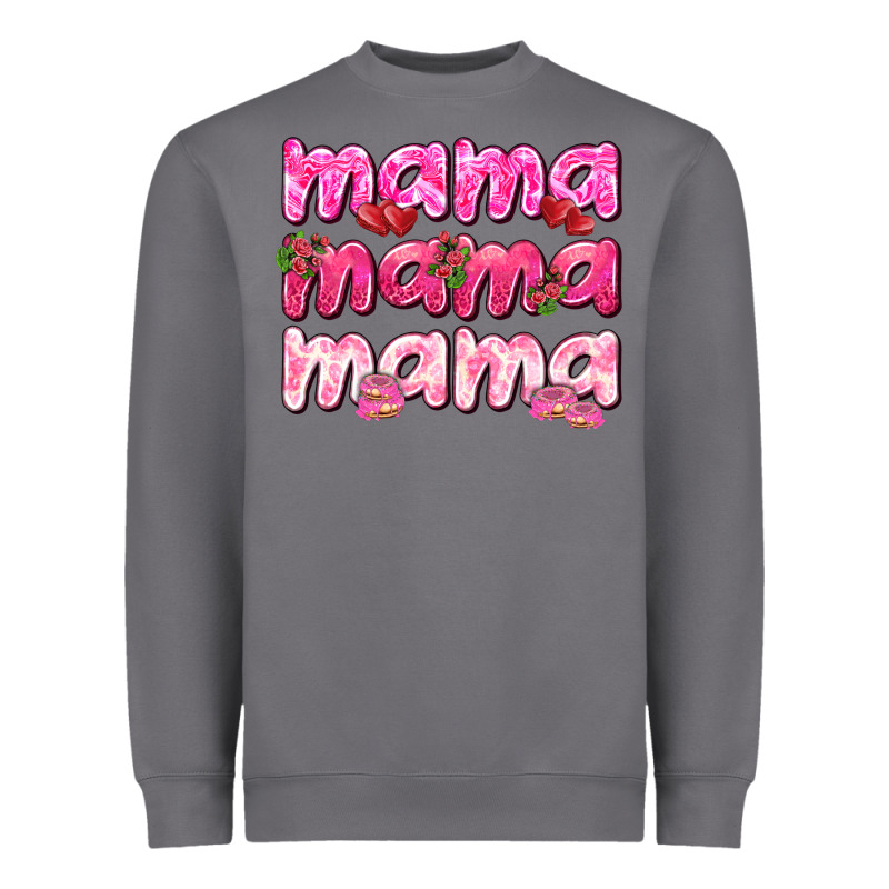 Mama Mama Mama Mother's Day Heavyweight Sweatshirt by HowdyJamesFarm | Teevron