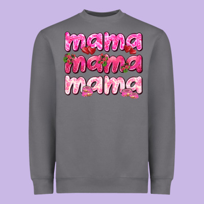 Mama Mama Mama Mother's Day Heavyweight Sweatshirt Designed By Howdyjamesfarm