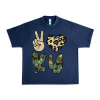 Navy Peace Love Urban Heavy Tee - Bettercallsaul