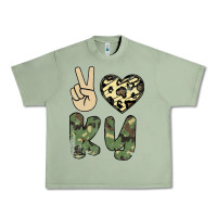 Oil Green Peace Love Urban Heavy Tee - Bettercallsaul