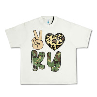 Pistachio Peace Love Urban Heavy Tee - Bettercallsaul