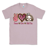 Lilac Peace Love Shih Tzu Classic Tee - Bettercallsaul