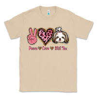 Mushroom Peace Love Shih Tzu Classic Tee - Bettercallsaul