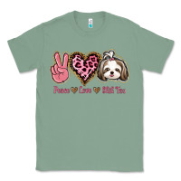 Sage Peace Love Shih Tzu Classic Tee - Bettercallsaul
