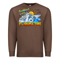 Chestnut Countdown Is Over It's Cruise Time Premium Sweatshirt - CowhideDigitalArt