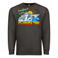 Smoke Countdown Is Over It's Cruise Time Premium Sweatshirt - CowhideDigitalArt