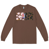 Chestnut gothic girl and colorful girl best friends with Long Sleeve Tee - TumblerDesignByShophia